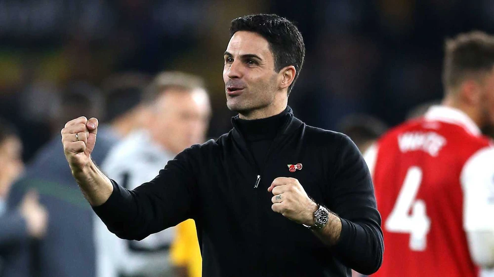 HLV Arteta tự tin giúp Arsenal đòi cả vốn lẫn lãi trước Bayern Munich ở lượt đi tứ kết Champions League mùa này. Ảnh: GETTY. sieu-may-tinh-chon-man-city-vo-dich-champions-league (3).jpg