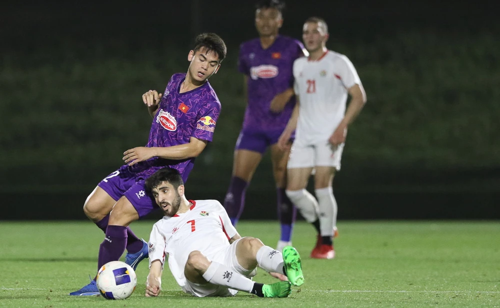 Tuyển thủ quốc gia Khuất Văn Khang là một trong những át chủ bài của U-23 Việt Nam ở giải đấu lớn châu Á. Ảnh: AN. HLV Hoàng Anh Tuấn