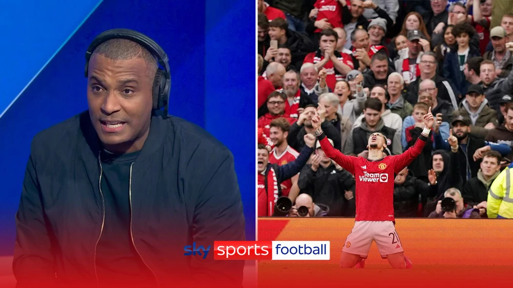 Chuyên gia Clinton Morrison chỉ trích hành vi quá khích của Antony cà khịa cổ động viên Coventry. Ảnh: GETTY. Man United