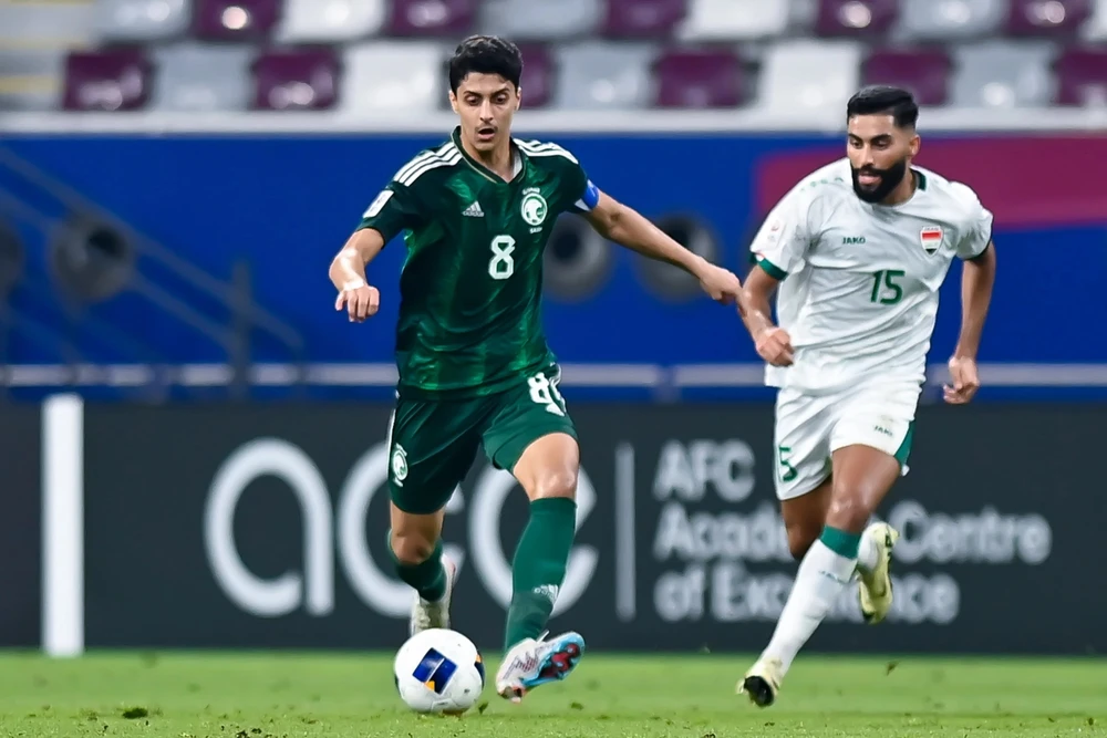U-23 Iraq bất ngờ thắng Saudi Arabia ở trận cuối vòng bảng để vào tứ kết. Ảnh: AN. U-23 Việt Nam