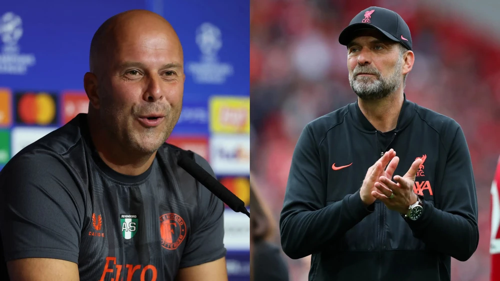 Slot được cho là phù hợp thay thế HLV Klopp dẫn dắt Liverpool. Ảnh: GETTY. soc-vi-sao-liverpool-tra-9-4-trieu-bang-cho-hlv-moi-thay-the-klopp (2).jpg