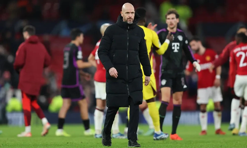 Tương lai của ông thầy người Hà Lan rất mịt mờ ở Man United. Ảnh: GETTY. man-united-chon-cai-ten-khong-ai-ngo-de-thay-the-hlv-ten-hag (2).jpg