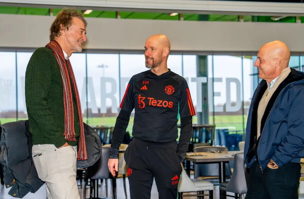 HLV Ten Hag tin tưởng vào quyết định hợp lý của Ban lãnh đạo MU. Ảnh: GETTY. Man United