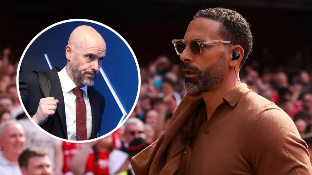Rio Ferdinand không tin HLV Ten Hag tiếp tục dẫn dắt MU. Ảnh: GETTY. Man United