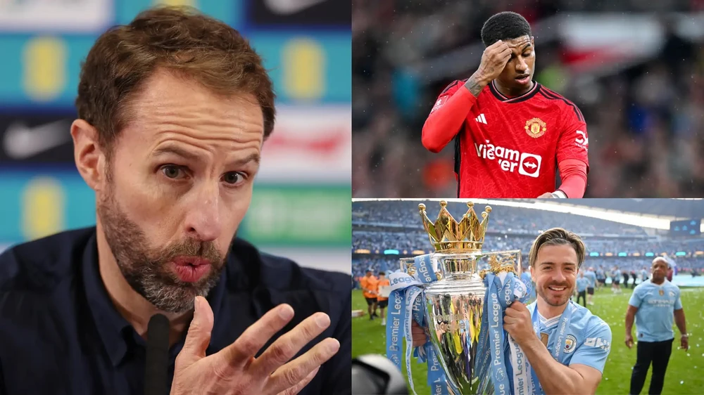 HLV Southgate gạch tên Rashford nhưng lại chọn Grealish đã gây nhiều tranh cãi. Ảnh: GETTY. rashford-phan-hoi-hlv-southgate-viec-bi-loai-khoi-tuyen-anh-tham-du-euro (2).jpg