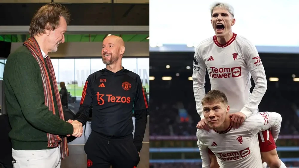 Chiến thắng ở FA Cup của thầy trò Ten Hag sẽ khiến ông chủ mới của Man United suy nghĩ lại về quyết định sa thải. Ảnh: GETTY. Man United
