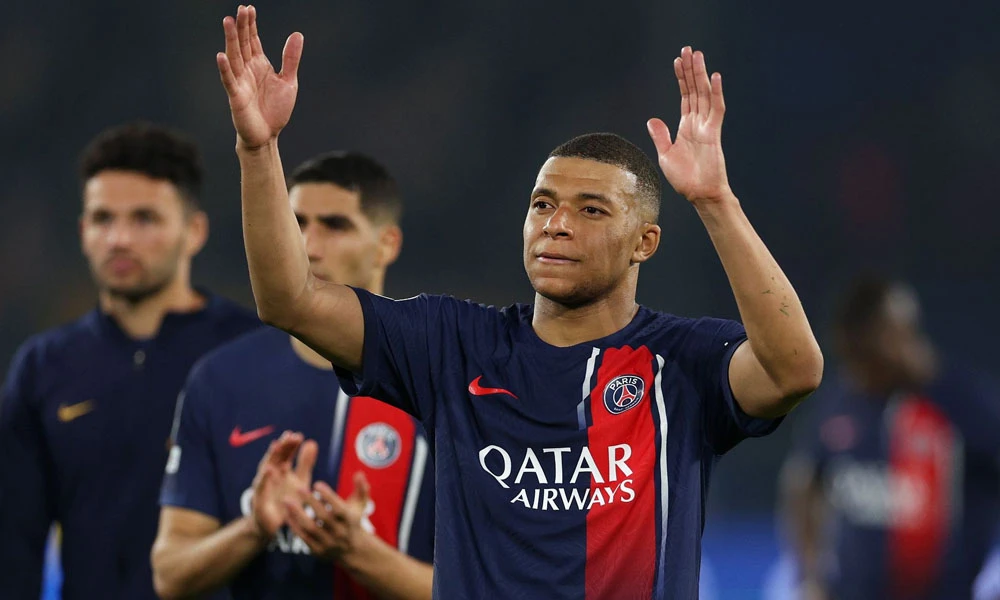 Mbappe đã nói lời chia tay PSG sau trận cuối mùa giải này. Ảnh: GETTY. Mbappe