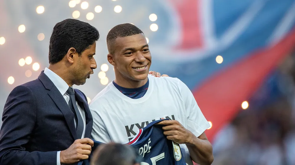 Mbappe nói xấu tệ hại PSG, đặc biệt là nhắm vào Chủ tịch CLB. Ảnh: GETTY. mbappe-noi-xau-te-hai-psg-khi-dau-quan-cho-real-madrid (2).jpg