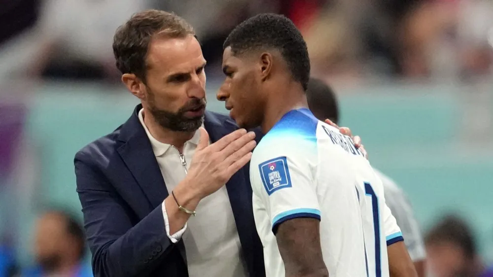 Rashford mất suất lên tuyển Anh sẽ buộc anh nỗ lực tìm lại mình ở mùa giải mới. Ảnh: GETTY. giai-ma-rashford-mat-suat-tren-tuyen-anh-tham-du-euro (1).jpg