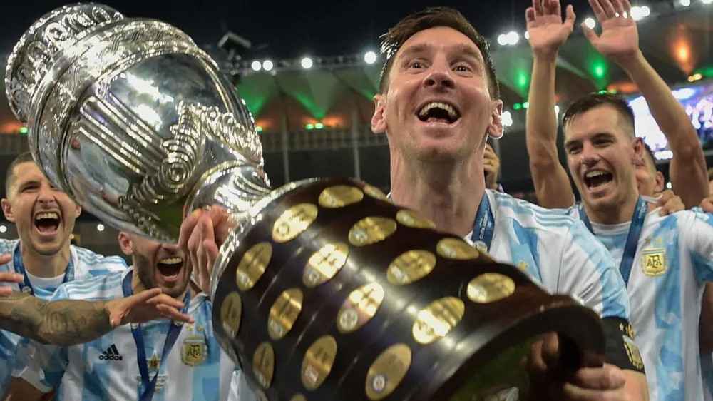 Argentina là đương kim vô địch Copa America và lần cuối của Messi ở mùa 2024 có thể chứng kiến nhiều kỷ lục ra đời. Ảnh: GETTY. lần cuối của Messi
