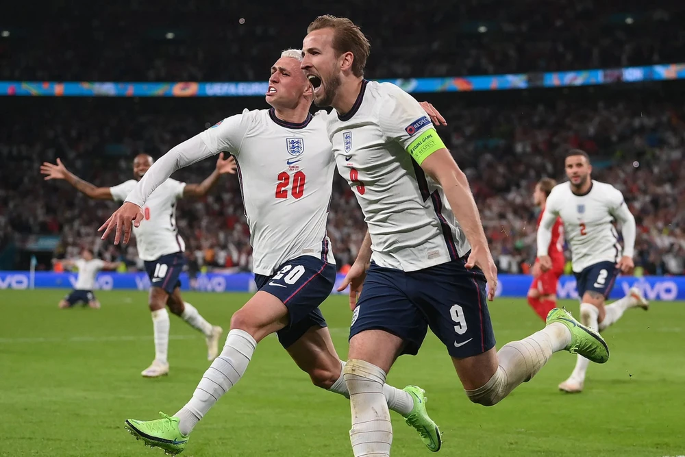 Harry Kane có bàn thắng sớm nhưng không thể giúp đội tuyển Anh có thêm 3 điểm. Ảnh: GETTY. hlv-southgate-nhan-trach-nhiem-o-tran-hoa-te-hai-cua-doi-tuyen-anh (2).jpg