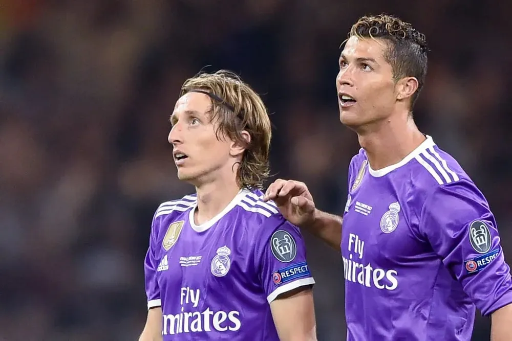 Gần như chỉ có Ronaldo mới phá kỷ lục của Modric ở mùa Euro này. Ảnh: GETTY. ronaldo-cho-pha-ky-luc-cua-modric (4).jpg
