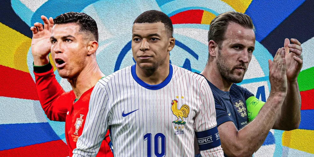 Ba ngôi sao Ronaldo, Mbappe, Harry Kane là những chân sút xuất sắc có thể giành Chiếc giành vàng Euro 2024. Ảnh: GETTY. su-that-mat-long-ve-ronaldo (4).jpg