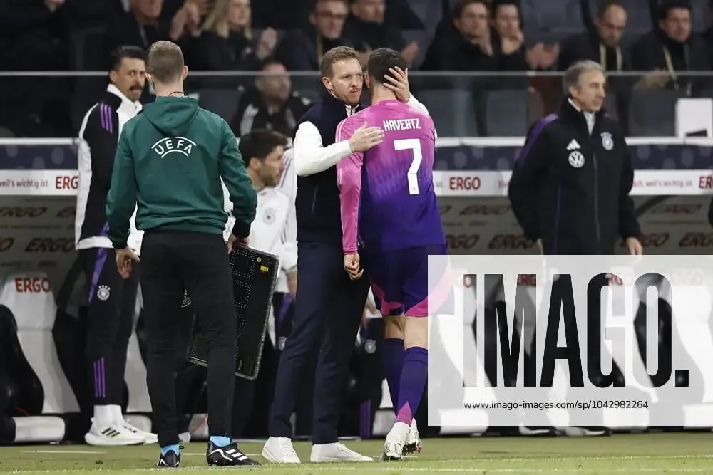 HLV Nagalsmann có nhiều lý do tin dùng Kai Havertz cho đội hình xuất phát của tuyển Đức. Ảnh: GETTY. tranh-cai-nay-lua-o-doi-tuyen-duc (3).jpg