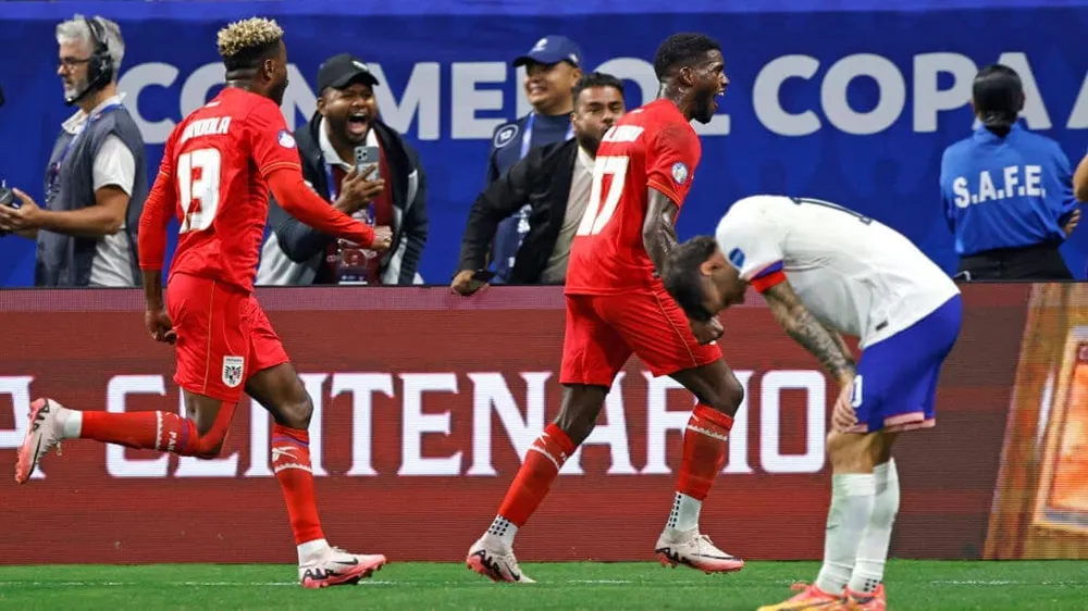 Panama có thể sẽ dừng chân ở tứ kết sau khi làm nên hiện tượng ở vòng bảng Copa America 2024. Ảnh: GETTY. doi-tuyen-colombia-de-doi-con-mua-gon-vao-luoi-panama (1).jpg
