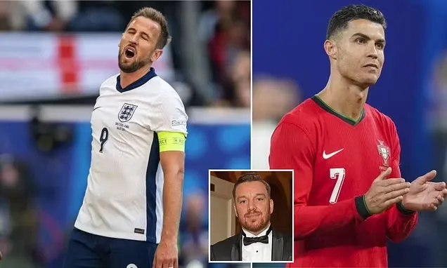 Cựu cầu thủ của Tottenham Jamie O'Hara ví von Harry Kane lười biếng giống Ronaldo. Ảnh: GETTY. thủ quân Harry Kane
