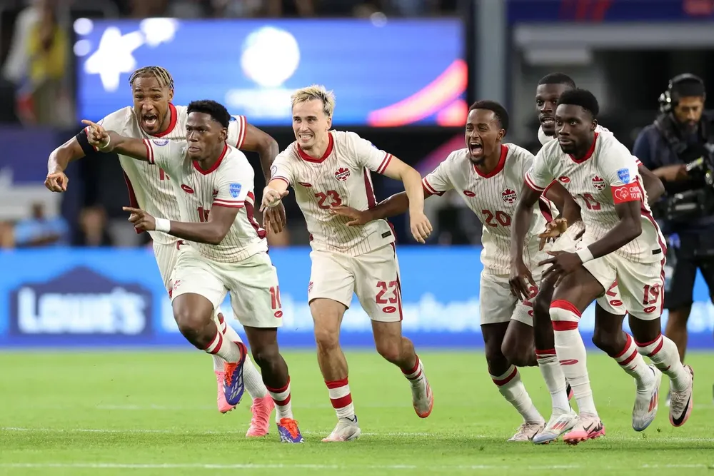 Đội tuyển Canada như những chú ngựa ô trong cuộc chơi Copa America mùa này trên đất Mỹ. Ảnh: GETTY. đội tuyển Argentina