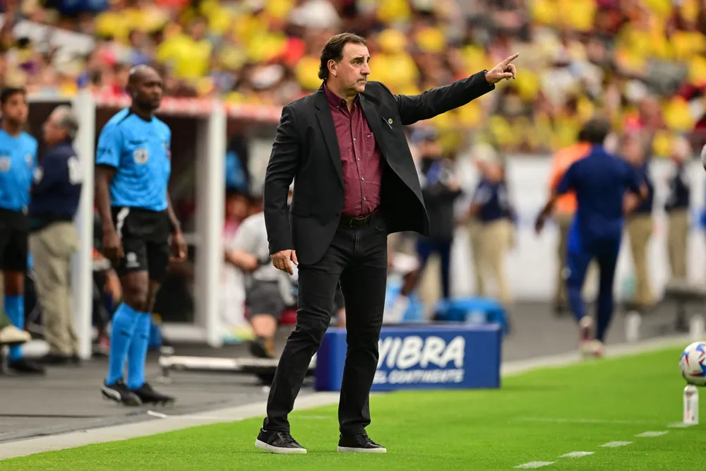 HLV Lorenzo tự tin giúp Colombia vào chung kết Copa America 2024. Ảnh: GETTY. đội tuyển Uruguay