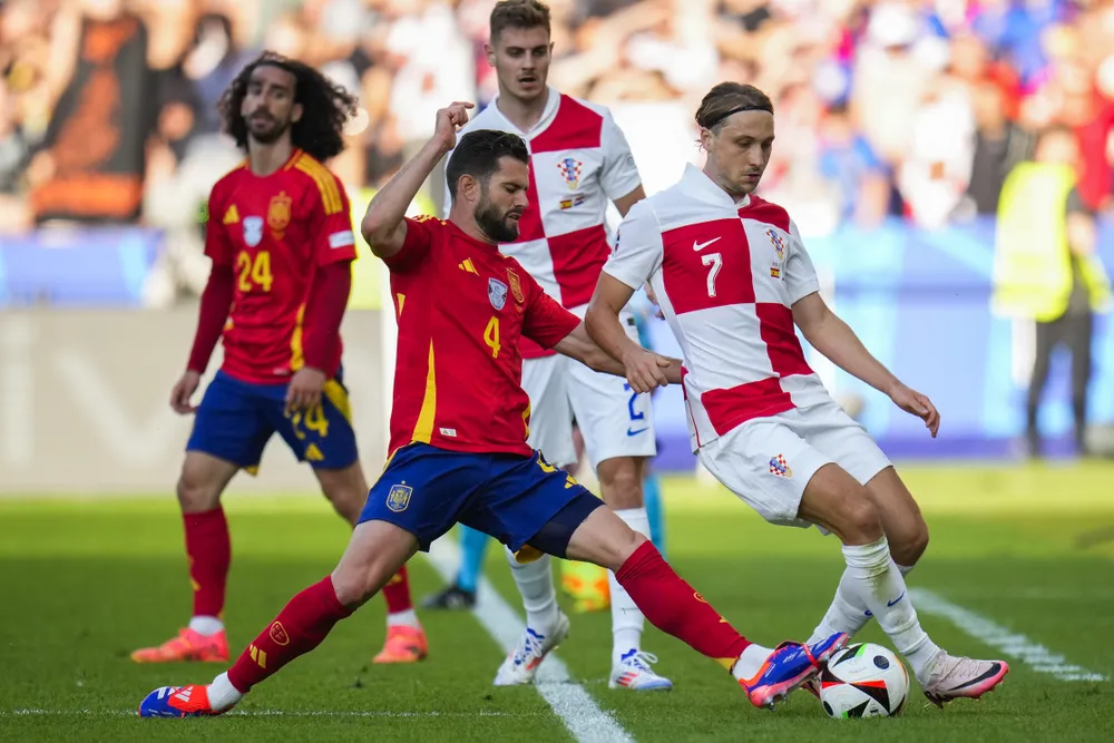 Đội trưởng cũ của Real Madrid đã chơi tốt trong màu áo Tây Ban Nha ở mùa Euro này. Ảnh: GETTY. Tây Ban Nha