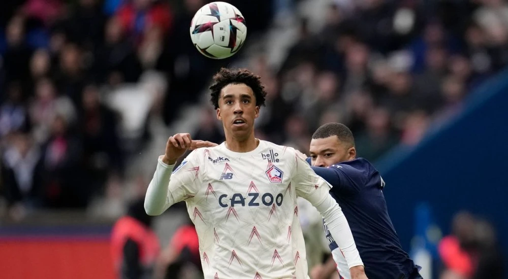 Cầu thủ trẻ người Pháp có mùa giải tốt ở Ligue 1. Ảnh: GETTY. hlv-ten-hag-tha-thu-cho-sancho-quy-do-hot-tay-tren-real (6).jpg