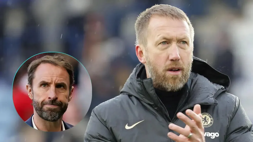 HLV Graham Potter ca ngợi đồng nghiệp Southgate và bỏ ngỏ khả năng trở thành người kế nhiệm. Ảnh: GETTY. nong-hlv-klopp-tu-choi-nam-doi-tuyen-anh-bat-ngo-lo-dien-nguoi-moi (3).jpg