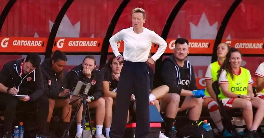 HLV trưởng Bev Priestman bị treo quyền hành nghề trong 1 năm. Ảnh: GETTY. Canada kháng cáo