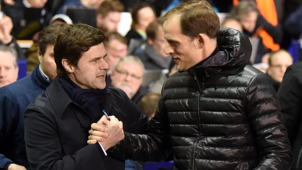 HLV Pochettino và Tuchel là hai ứng cử viên sáng giá người nước ngoài dẫn dắt Tam Sư. Ảnh: GETTY. đội tuyển Anh