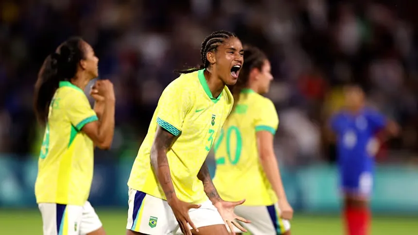 Cơ hội gây bất ngờ của tuyển nữ Brazil không cao, không chỉ vì từng thua Tây Ban Nha 0-2 ở vòng bảng, mà trong các vị trí trên sân không tốt bằng đối thủ lớn. Ảnh: GETTY. tay-ban-nha-khong-kho-danh-bai-brazil (1).jpg