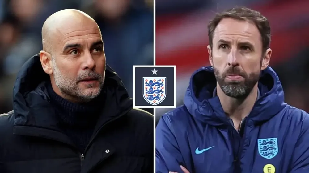Cựu tuyển thủ Chris Waddle cũng ủng hộ Pep thay thế Southgate. Ảnh: GETTY. nong-tien-cu-hlv-pep-guardiola-dan-dat-doi-tuyen-anh (3).jpg