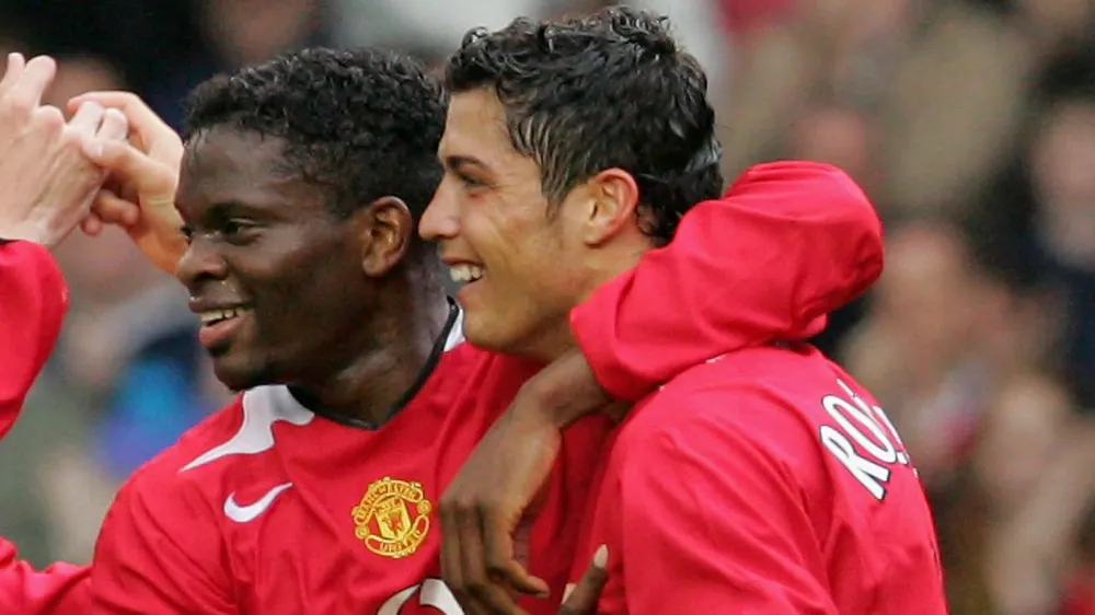 Cựu tiền đạo Saha khẳng định đồng đội cũ Ronaldo có khả năng trở thành một nhà cầm quân giỏi trong tương lai. Ảnh: GETTY. Siêu sao Ronaldo