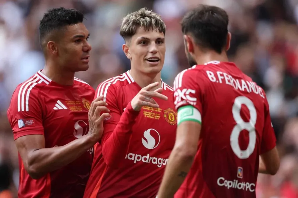 Man United được chọn là CLB đầu tiên đá quả bóng khai mạc Premier League 2024-2025. Ảnh: GETTY. giải Ngoại hạng Anh