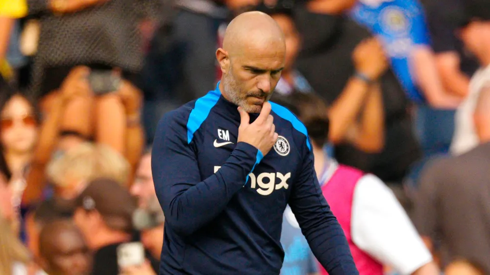 Chelsea rối loạn ở trận ra quân trong sự chấp nhận của tân HLV Maresca với bào chữa các cầu thủ không có thể lực tốt. Ảnh: GETTY. chelsea-roi-loan-va-loi-tu-thu-cua-tan-hlv-maresca (3).jpg