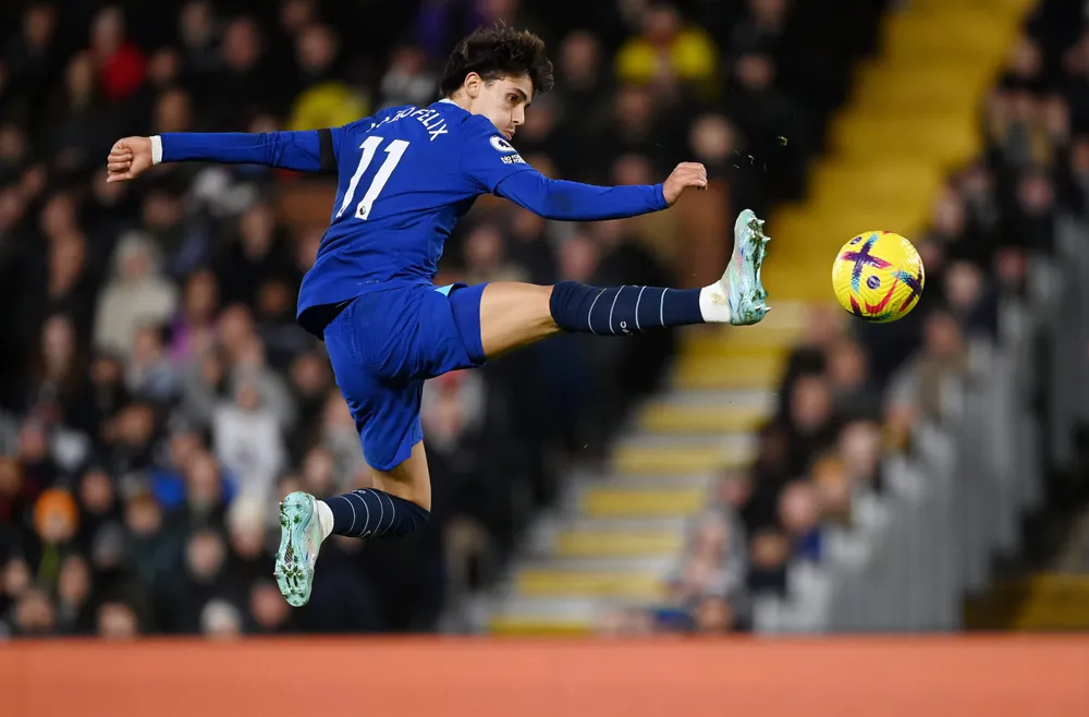Chân sút người Bồ Đào Nha Joao Felix ký hợp đồng vĩnh viễn với Chelsea sau nửa mùa cho mượn ở sân Stamford Bridge. Ảnh: GETTY. chelsea-bi-chi-trich-vi-ban-hop-dong-ky-la (2).jpg