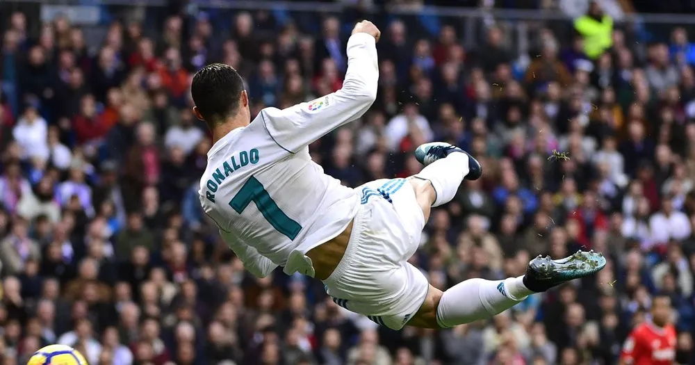 Ngôi sao người Bồ Đào Nha ghi nhiều bàn thắng nhất cho Real Madrid. Ảnh: GETTY. ronaldo-khai-hoa-dau-mua-lap-them-mot-ky-luc (3).jpg
