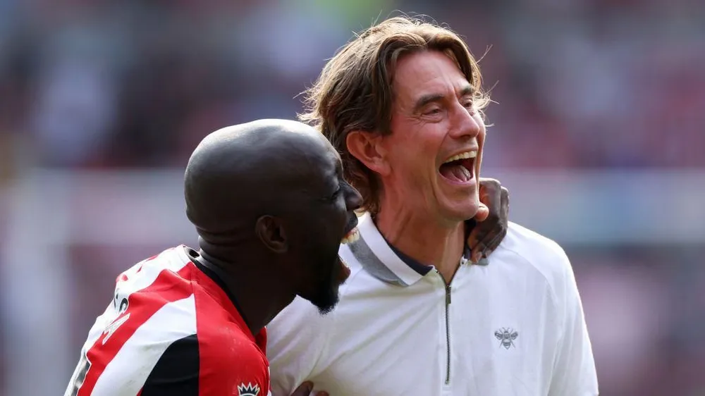 HLV Thomas Frank mong mỏi trò cưng Wissa tiếp tục có bàn thắng. Ảnh: GETTY. liverpool-de-vui-dap-brentford-trong-dem-rua-toi-cua-hlv-arne-slot (5).jpg