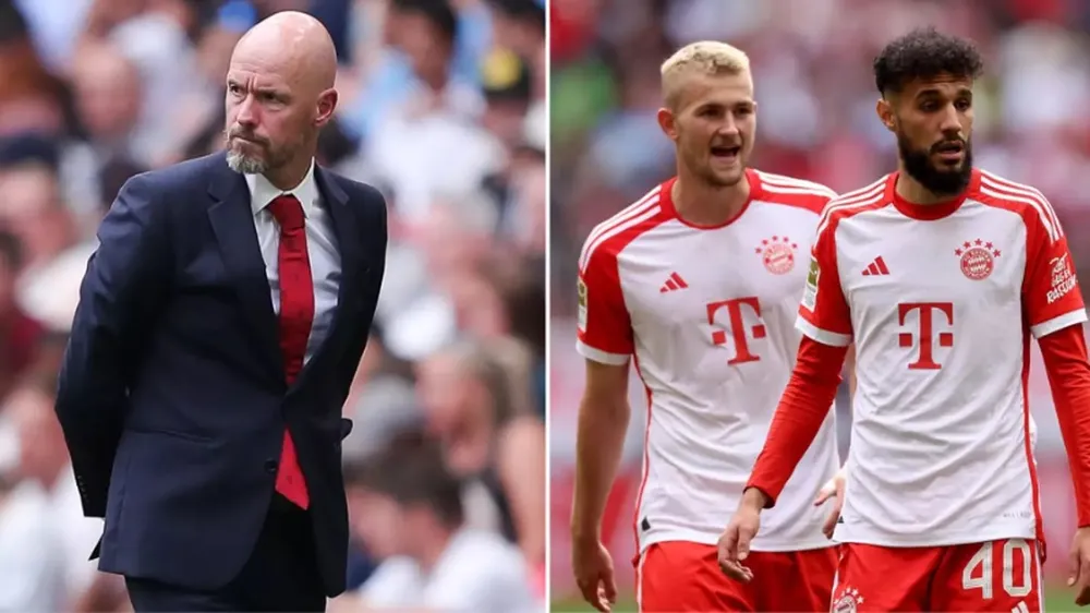 HLV Ten Hag đã đưa về MU hai cầu thủ của Bayern Munich từng là học trò của ông tại Ajax. Ảnh: GETTY. Tân binh của Manchester United