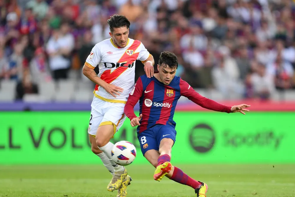 Barca ngược dòng thắng ngoạn mục Rayo Vallecano 2-1. Ảnh: GETTY. tân binh Real Valladolid