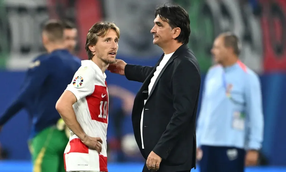 Ông Zlatko Dalic vẫn trông cậy vào các lão tướng như Modric. Ảnh: GETTY. du-bao-mua-ban-thang-o-tran-bo-dao-nha-tiep-khach-croatia (4).jpg