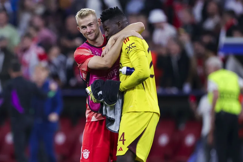 De Ligt bị báo chí Đức tấn công vì nhận xét chưa đúng về hai giải đấu Premier League và Bundesliga. Ảnh: GETTY. trung vệ của Man United