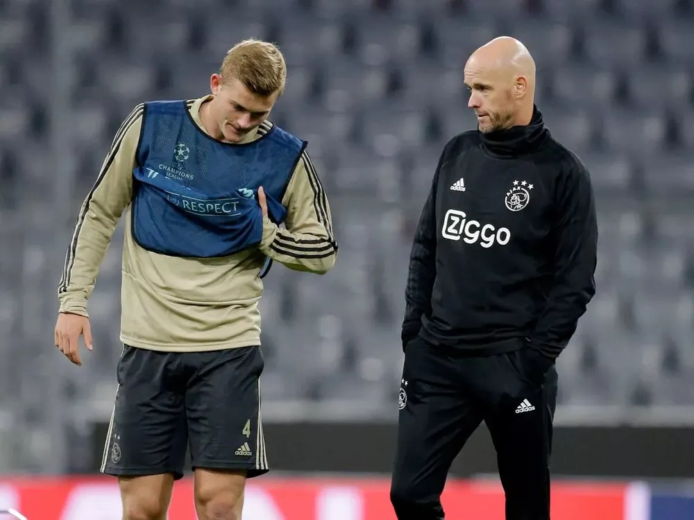 Học trò của HLV Ten Hag bị so sánh với trung vệ Maguire. Ảnh: GETTY. trung-ve-cua-man-united-bi-tan-cong (3).jpg