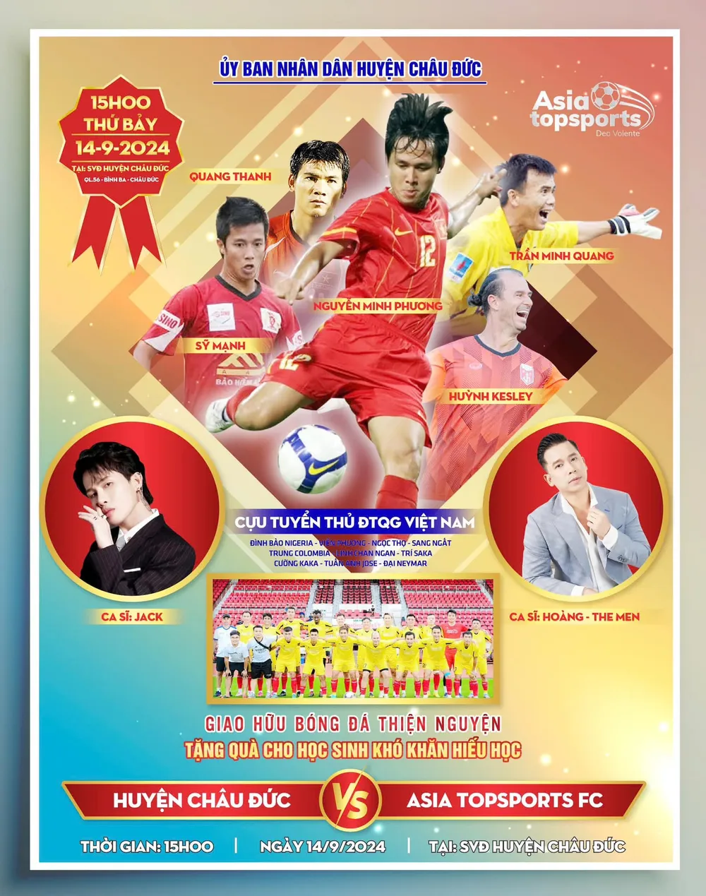 Hành động cao quý của Asia Topsports FC hướng về đồng bào vùng lũ. Ảnh: CCT. 459320688_10161411391887110_999965410991530738_n.jpg