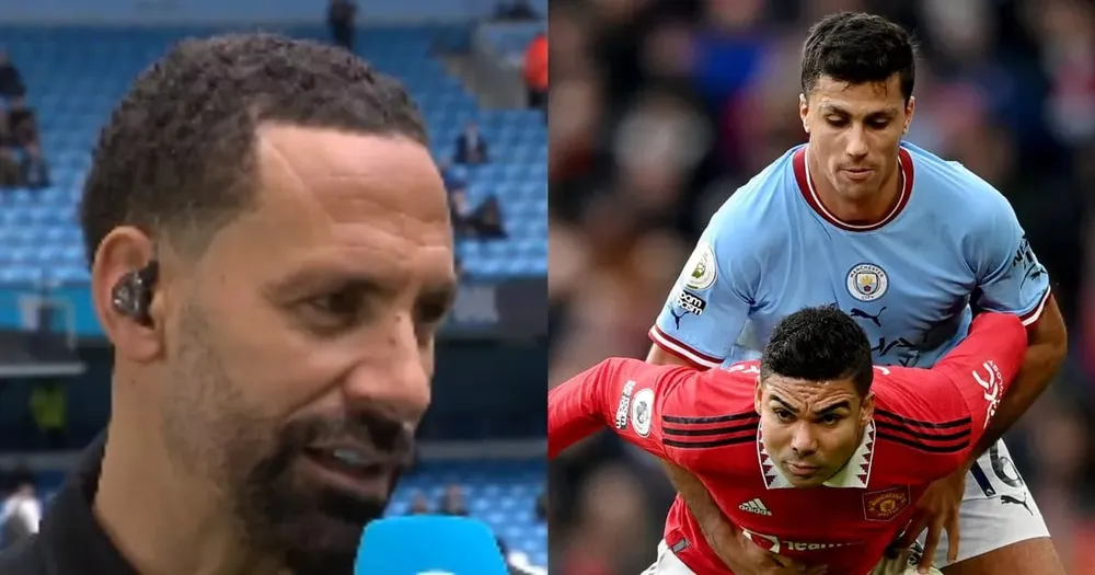 Chuyên gia bóng đá Rio Ferdinand thích tận hưởng bàn thắng và nêu quan điểm trao Quả bóng vàng cho tiền đạo làm nên điều đó, hơn là mẫu tiền vệ như Rodri. Ảnh: GETTY. Quả bóng vàng