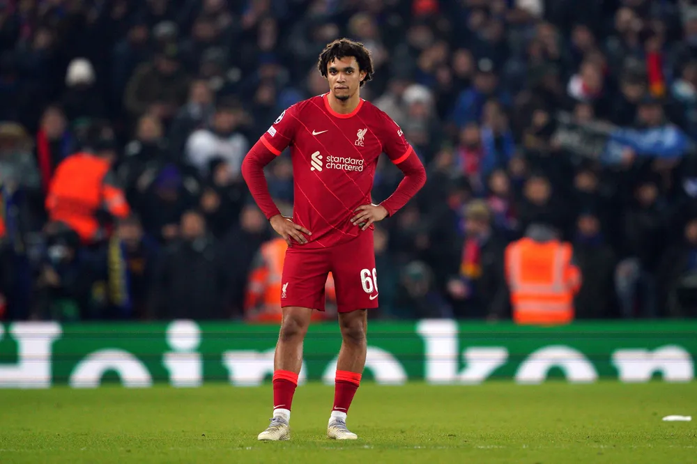 Ngôi sao Arnold đã ghi bàn thắng thứ 100 cho Liverpool. Ảnh: GETTY. Ngôi sao Arnold