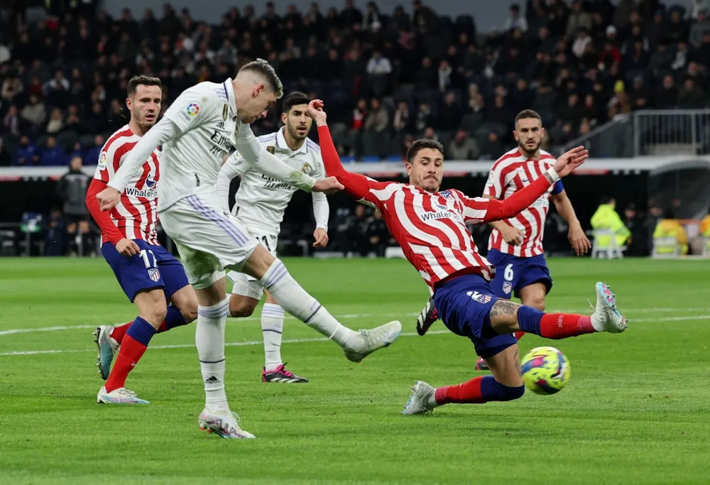 Real có những thông số nhỉnh hơn Atletico trước trận derby Madrid. Ảnh: GETTY. real-manh-hon-atletico-nhung-kho-thang-tran-derby-madrid (3).jpg