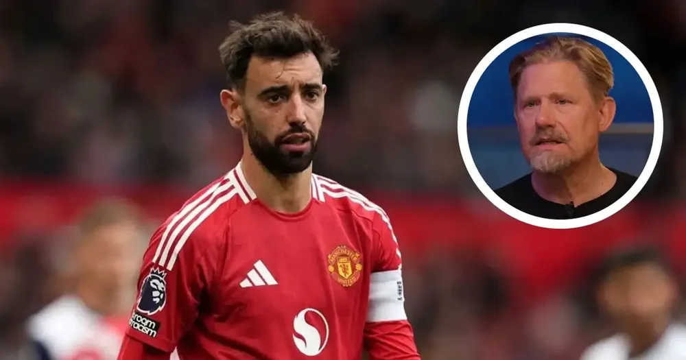 Cựu thủ môn Schmeichel cho rằng Bruno Fernandes không muốn đeo băng đội trưởng Manchester United. Ảnh: GETTY. đội trưởng Manchester United