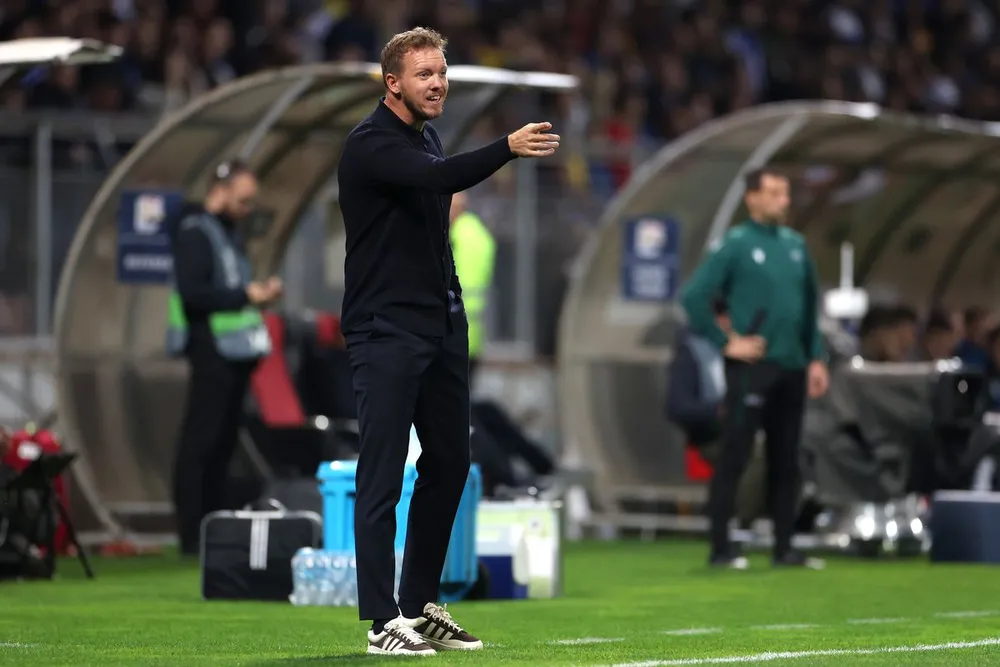 Ông thầy trẻ Nagelsmann có lực lượng tốt hơn trong tay sẽ nắm nhiều cơ hội chiến thắng hơn Hà Lan. Ảnh: GETTY. doi-tuyen-duc-phuc-san-o-san-nha-cho-danh-bai-ha-lan (3).jpg
