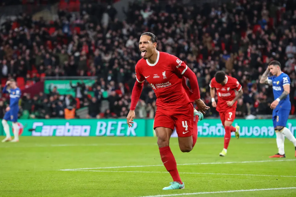 Van Dijk hy vọng giúp Liverpool vượt qua chướng ngại Chelsea. Ảnh: GETTY. cole-palmer-se-giup-liverpool-vo-dich-premier-league (1).jpg