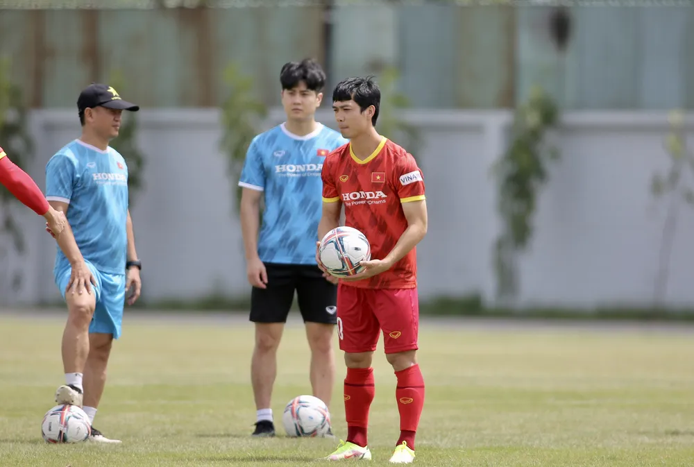 Công Phượng trở lại tuyển quốc gia sẽ tăng sức cạnh tranh hơn cho hàng công. Ảnh: ANH PHƯƠNG. khi-hlv-kim-sang-sik-can-cong-phuong-tro-lai (3).jpg