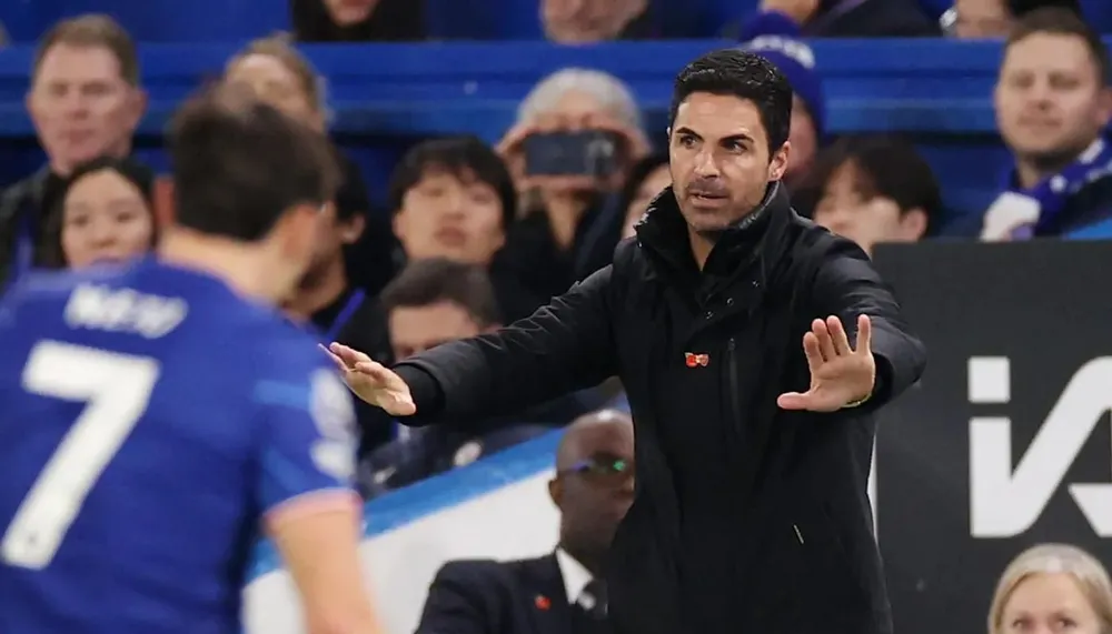 HLV Mikel Arteta than phiền các học trò không thể duy trì phong độ cao trong suốt 90 phút. Ảnh: GETTY. hlv-mikel-arteta-noi-gian-chi-trich-cau-thu-arsenal (3).jpg