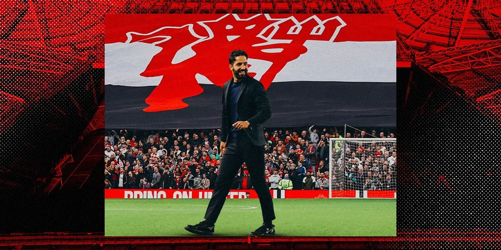 Ông thầy trẻ người Bồ Đào Nha hy vọng gầy dựng lại bản sắc Man United. Ảnh: GETTY. hlv-ruben-amorim-mu-bat-dau-tu-ngay-dau-tien-khong-so-hai (1).jpg